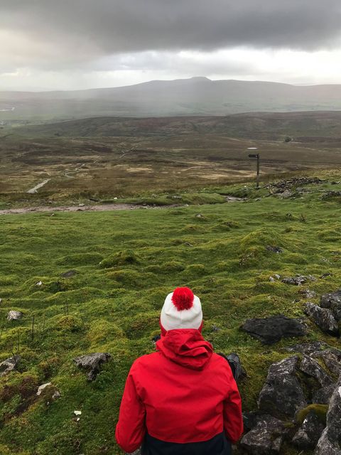Jude in Year 10 climbed Pen-Y-Ghent for charity