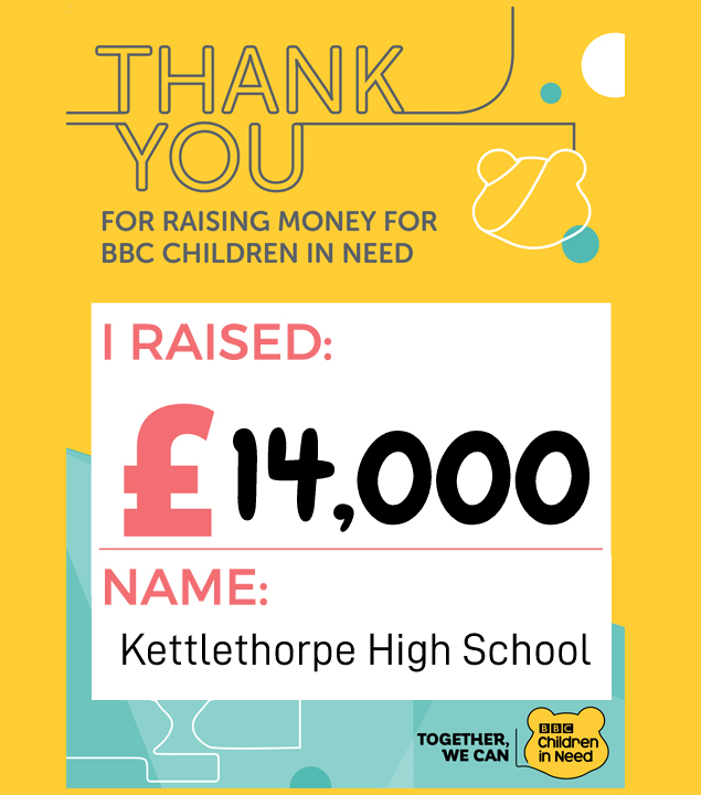 WE have raised £14,000 in our charity fundraiser